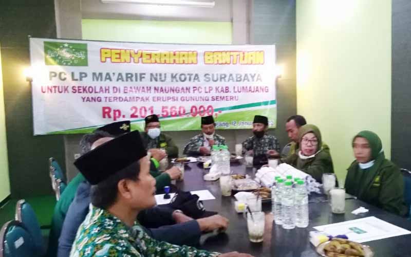 LP Maarif NU Surabaya Salurkan Rp200 Juta untuk 15 Madrasah, ini Daftarnya