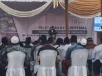 Peletakan batu pertama pembangunan asrama takhassus daltim Syarifuddin Peletakan batu pertama pembangunan asrama takhassus daltim Syarifuddin